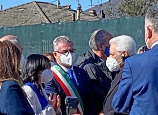 Norcia: il Presidente Mattarella visita la città, “Più impegno per la ricostruzione”