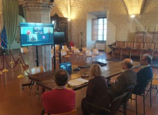 Gubbio, un ponte con l’Ucraina: Stirati incontra il primo cittadino Marzinkiv