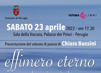 A Perugia arriva la poesia di Chiara Bussini, Effimero Eterno
