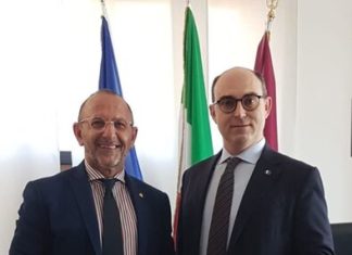 Incontro questore di Perugia-console onorario di Francia