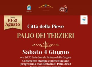 Città della Pieve, presentazione della 50° edizione del palio dei Terzieri