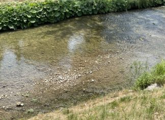 Umbria, fiumi e bacini sotto i livelli di guardia