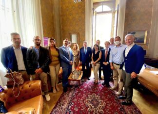 Il ministro Giovannini visita la Provincia