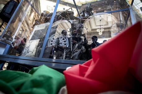 FALCONE JUDGE ASSASINATION - DISPLAY CASE INAUGURATION IN ROME