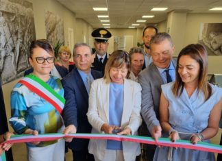 Taglio del nastro per la casa della comunità di Amelia