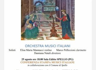 Parte da Spello il percorso musicale dei MUSICI ITALIANI