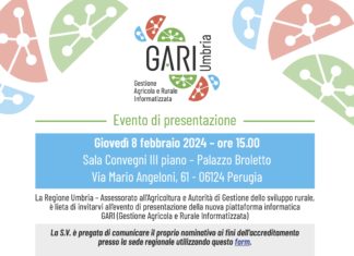 GARI-Umbria: la nuova piattaforma informatica della Regione Umbria