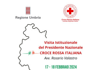 Croce Rossa Italiana: il presidente nazionale Valastro in visita in Umbria