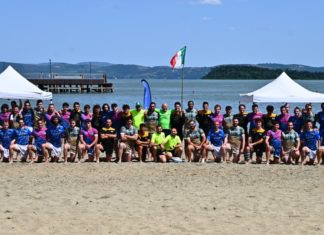 Sport, a Tuoro il beach rugby regala spettacolo