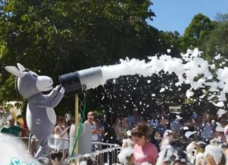 È estate: a Città della Domenica scocca l’ora dello schiuma party