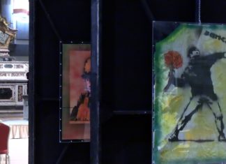 Castiglione del Cinema porta in mostra in Italia le opere originali di Banksy