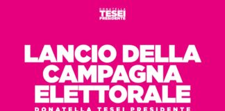 Donatella Tesei lancia la sua campagna elettorale