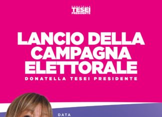 Donatella Tesei lancia la sua campagna elettorale