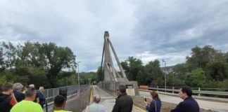 Inaugurati i lavori dI miglioramento del ponte a Nera Montoro