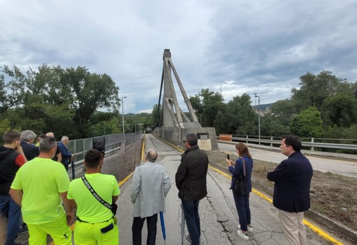 Inaugurati i lavori dI miglioramento del ponte a Nera Montoro