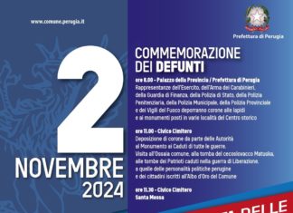 Commemorazione defunti e Giornata Forze Armate: il programma