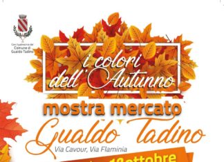 Domenica 13 Ottobre si svolgerà a Gualdo Tadino la Mostra Mercato “I Colori dell’Autunno”