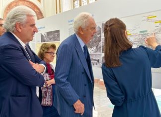 Il Presidente di Arvedi AST Giovanni Arvedi in visita alla “Grande opera”