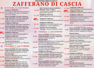 Cascia, al via la Mostra mercato dello zafferano
