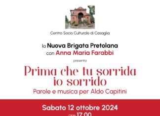 A Casaglia arriva la Nuova Brigata Pretolana: musica e letture di Aldo Capitini contro la guerra