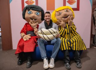A Eurochocolate bagno di folla per Damiano Carrara