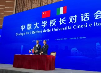 UnistraPg conclusa la visita del rettore De Cesaris in Cina