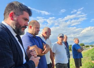 Esondazione a Montefalco e Castel Ritaldi, sopralluogo dell’assessore Thomas De Luca