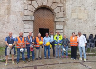 Norcia, è partita la rinascita della Castellina in Piazza san Benedetto