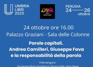 A Umbria Libri Andrea Camilleri e Giuseppe Fava