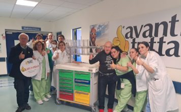“Avanti Tutta” con le donazioni: all’Oncologia un nuovo carrello per le terapie