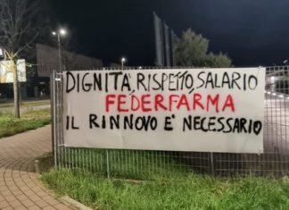 Sciopero, i farmacisti umbri scendono in piazza per chiedere il rinnovo del contratto