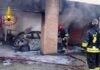 Castiglione del Lago, due auto in fiamme: intervento dei Vigili del Fuoco