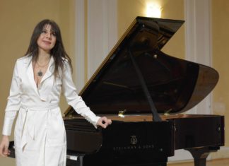 La pianista italo-ucraina Anna Kravtchenko al Cucinelli di Solomeo
