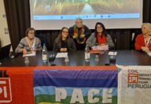 Assisi, in tanti all’iniziativa Spi Cgil contro guerra e violenza di genere