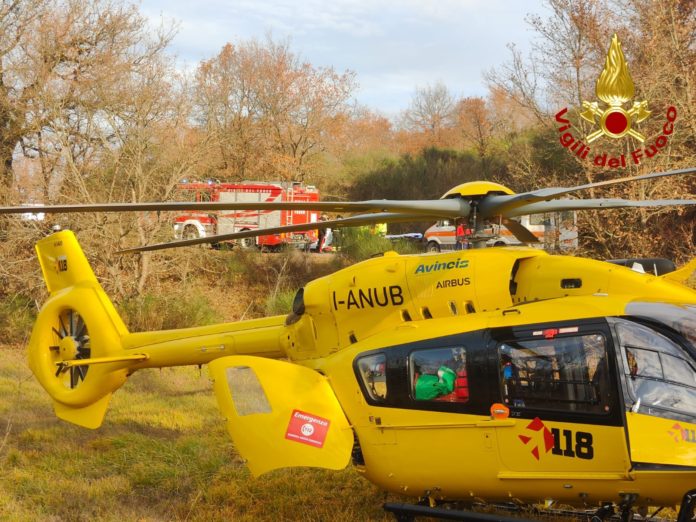 Incidente stradale a Fabro