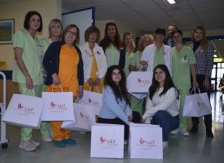Lilt Perugia e R1 Group portano panettoni e sorrisi all’Ospedale di Foligno